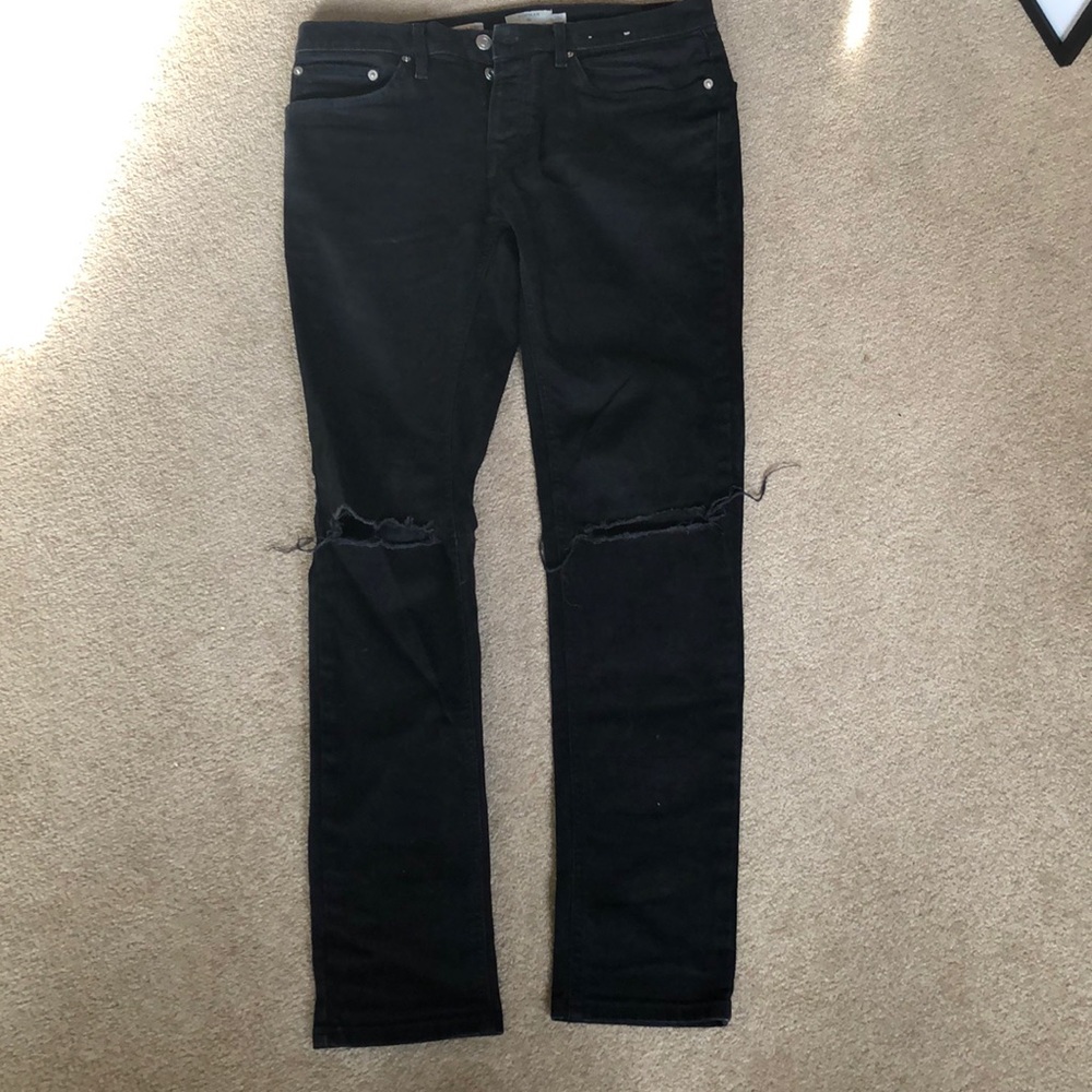 Topman Skinny Jeans - Black